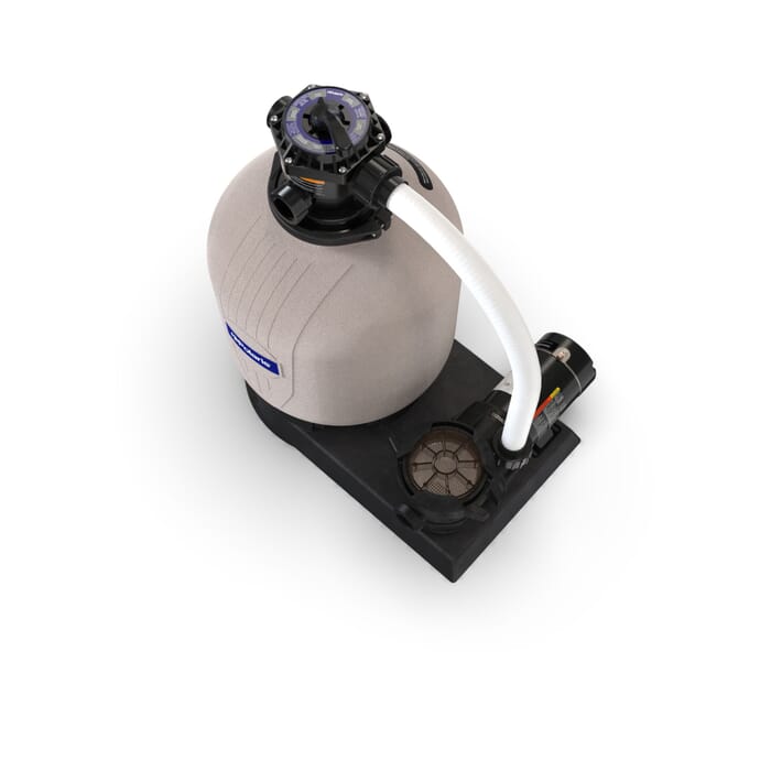 Polaris Prestige 19" AG Sand Filter System / Forza 100 Pump / Base, Hoses, and Adapters