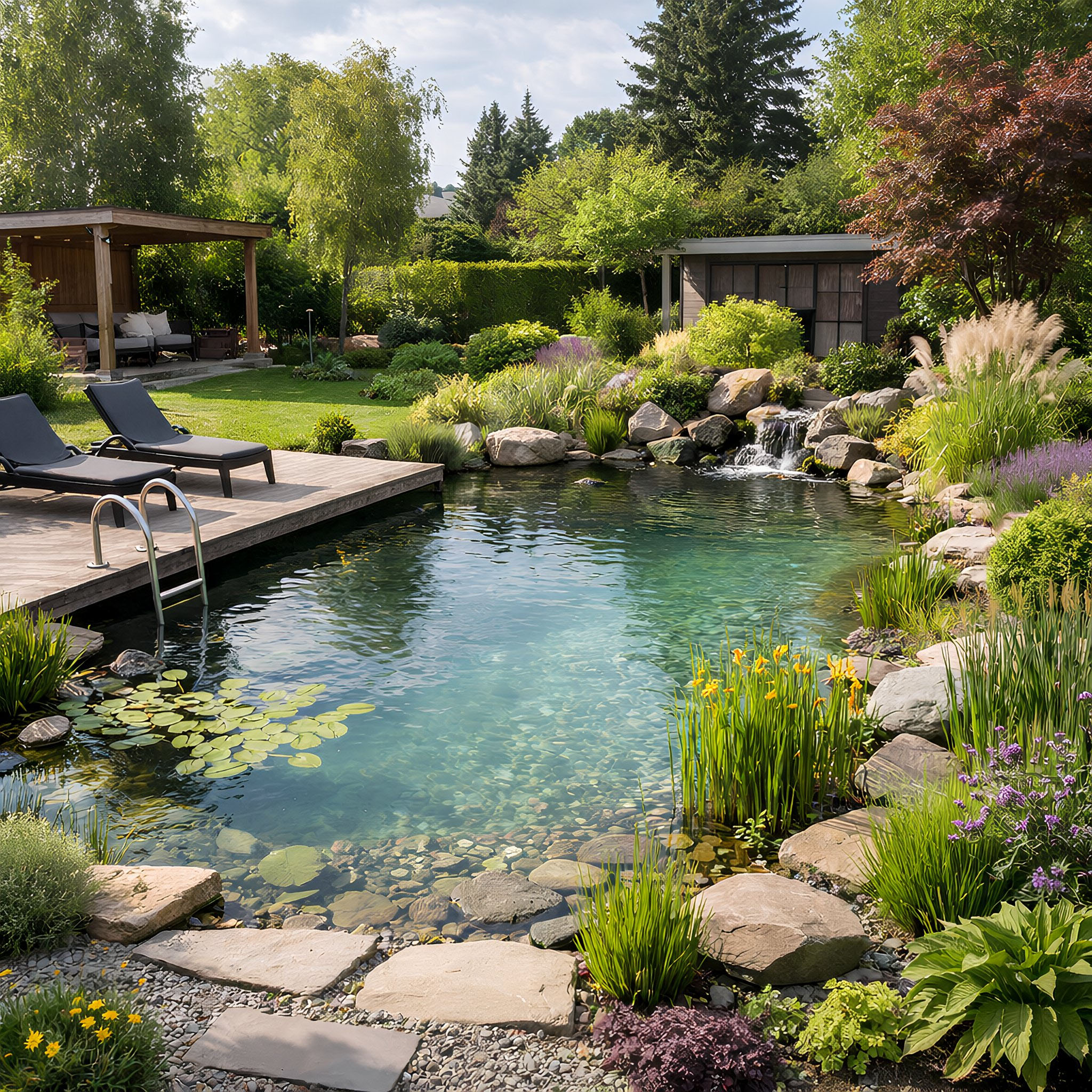 Pond vacuums - a clean bottom for optimal pond enjoyment