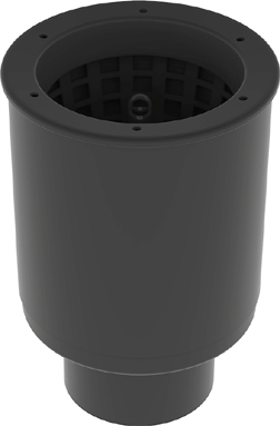 AquaForte floating skimmer Ø190 x 110mm with basket