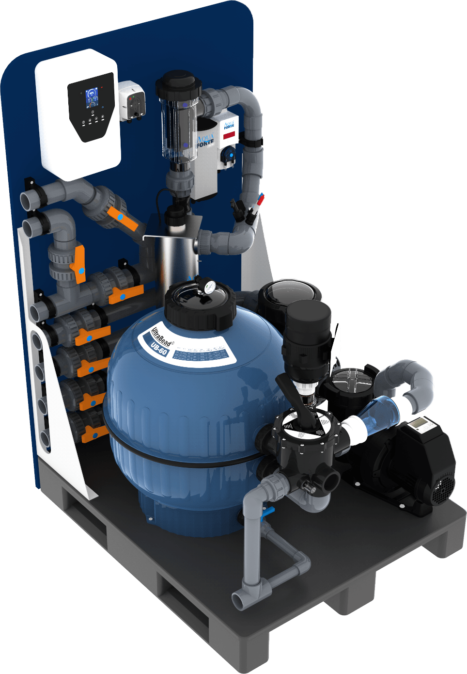 Plug & Swim Pallet Type Biopool