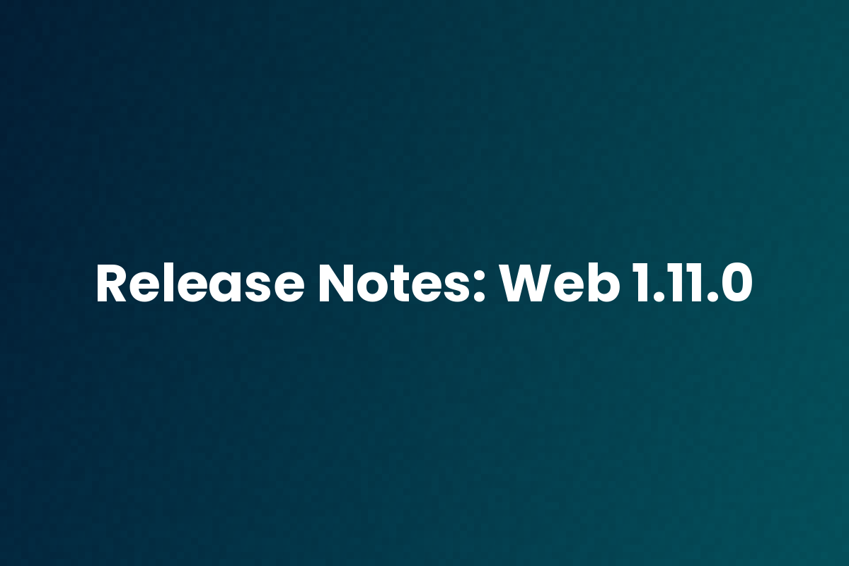 trackr iO Web 1.11.0: Service Profiles and Smarter Routes