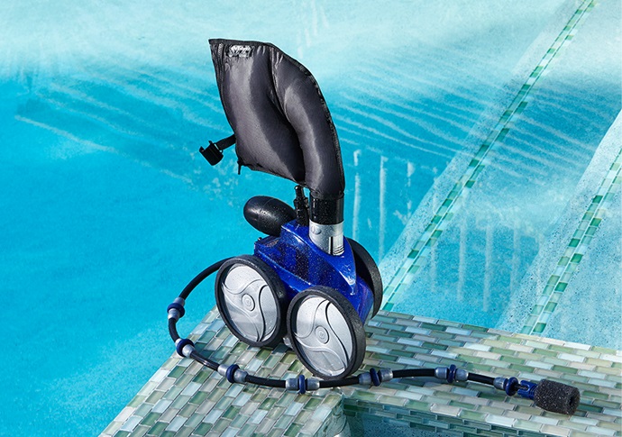Pressure Cleaner is Floating