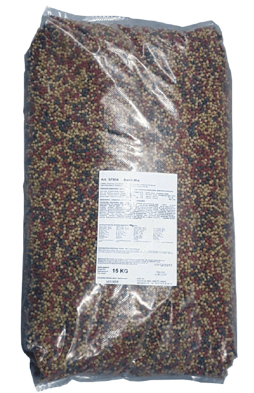 AquaForte Basic 15kg (± 40 liter) medium pellets (6mm)