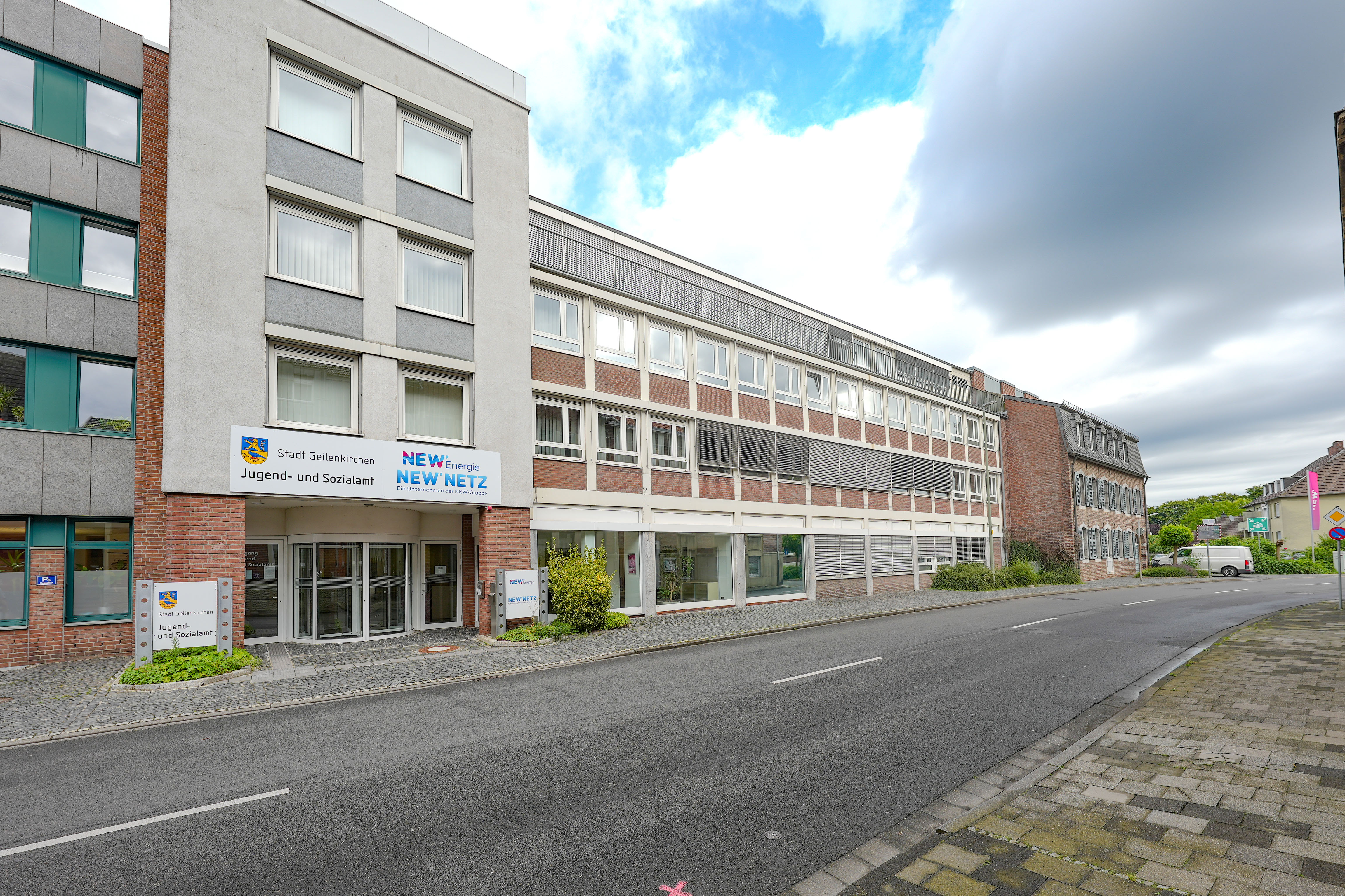 Unternehmensstandort der NEW Netz in Grevenbroich.
