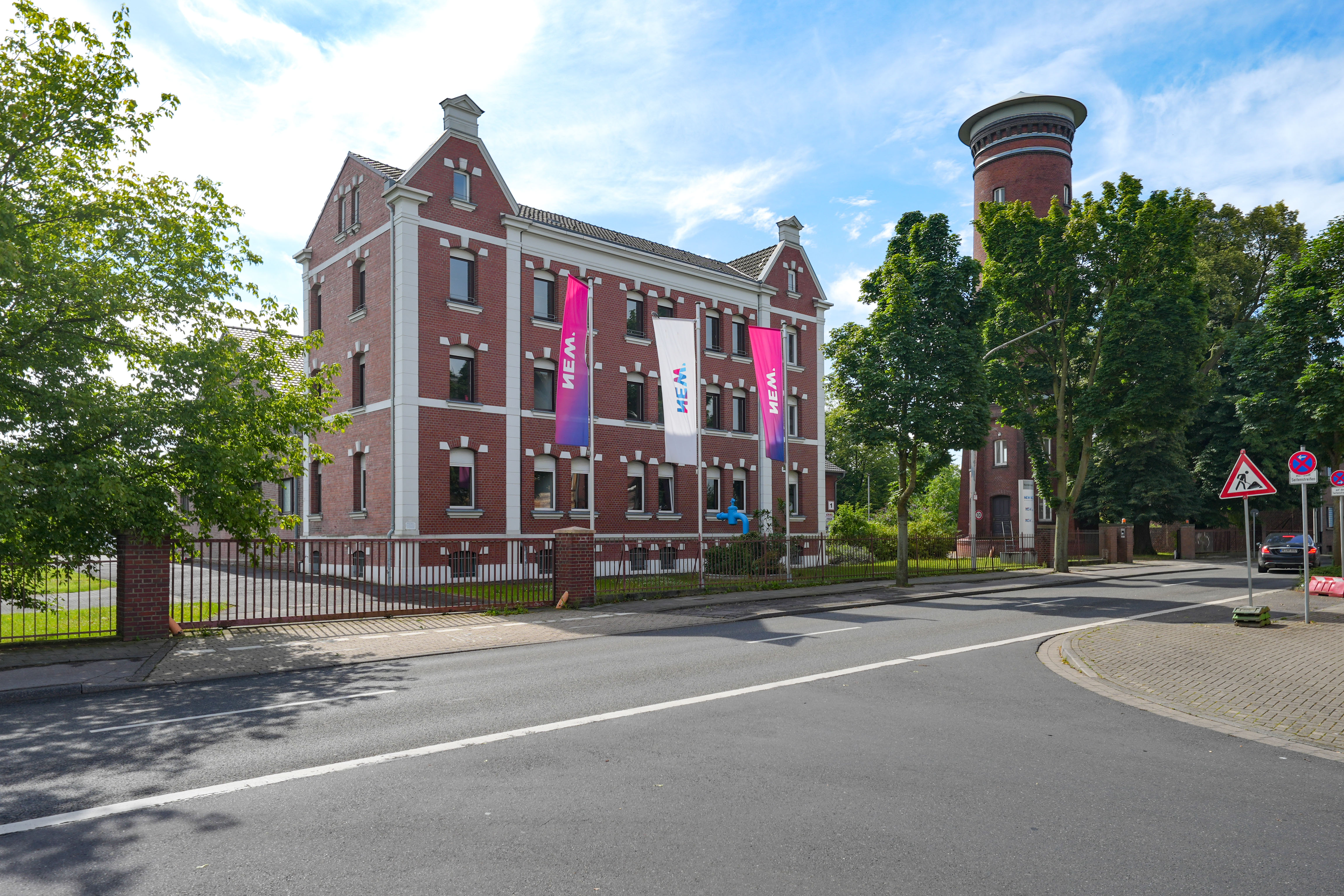 Unternehmensstandort der NEW Netz in Grevenbroich.