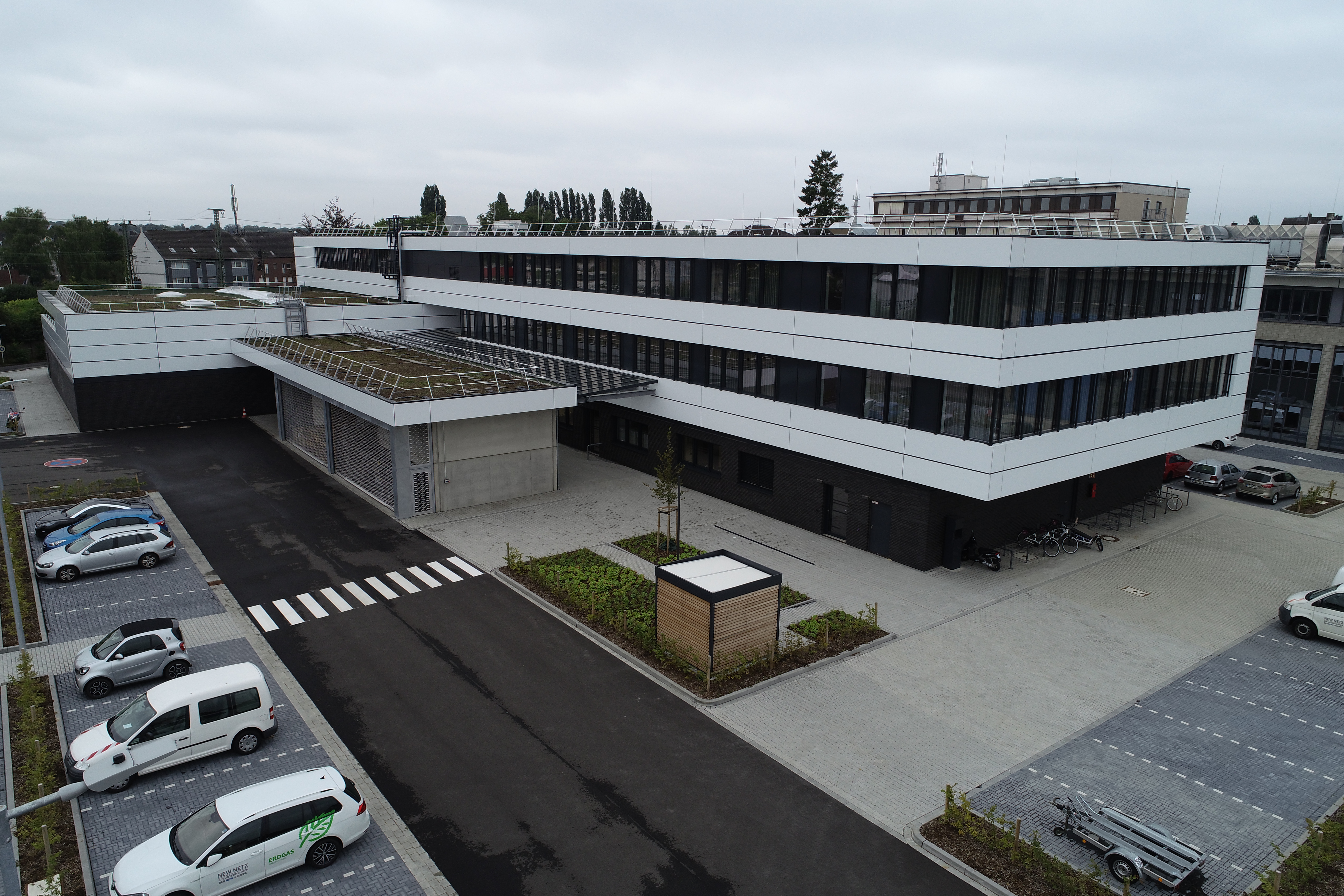 Unternehmensstandort der NEW Netz in Mönchengladbach