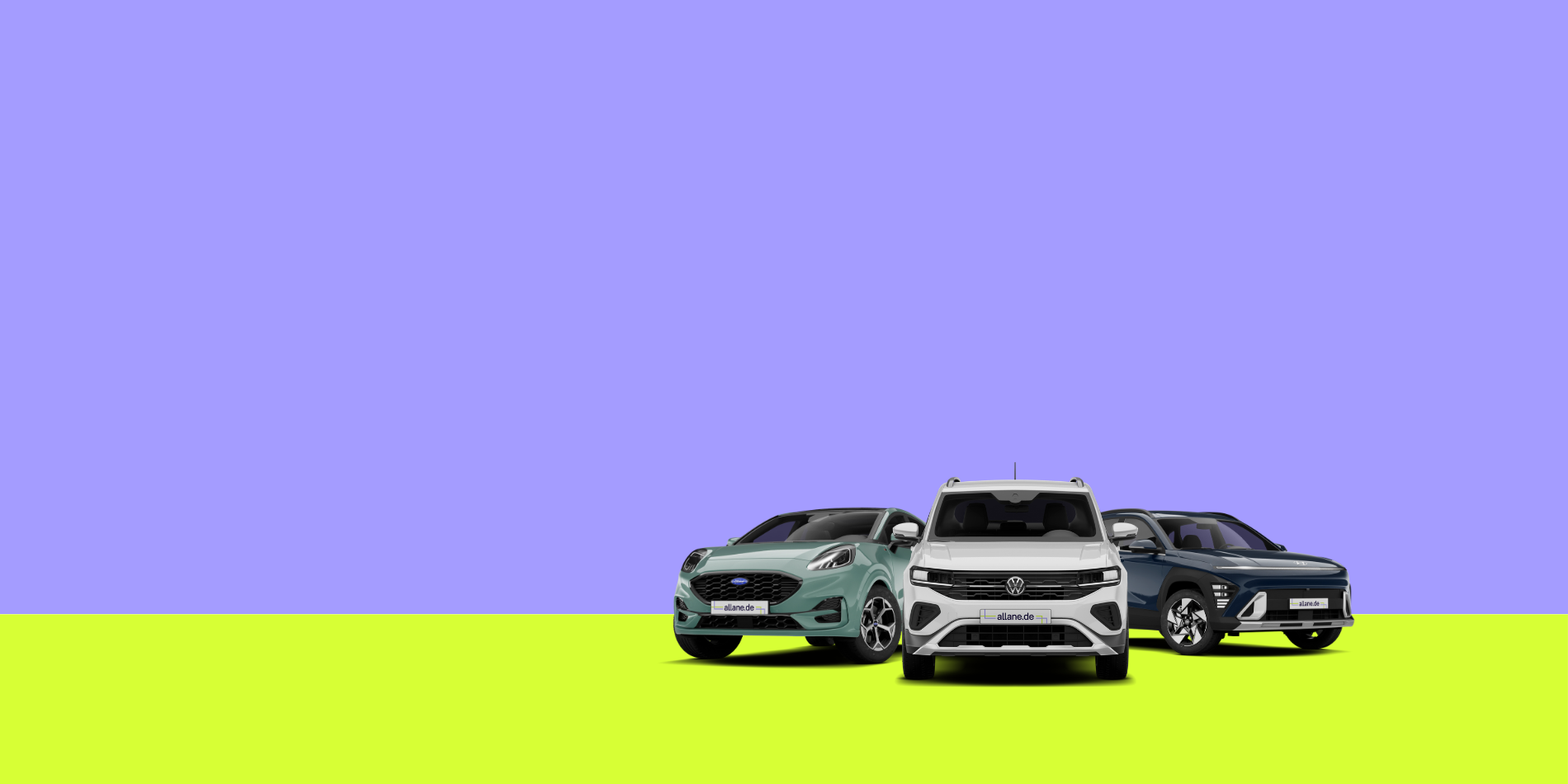 Ford Puma VW T-Cross Hyundai Kona