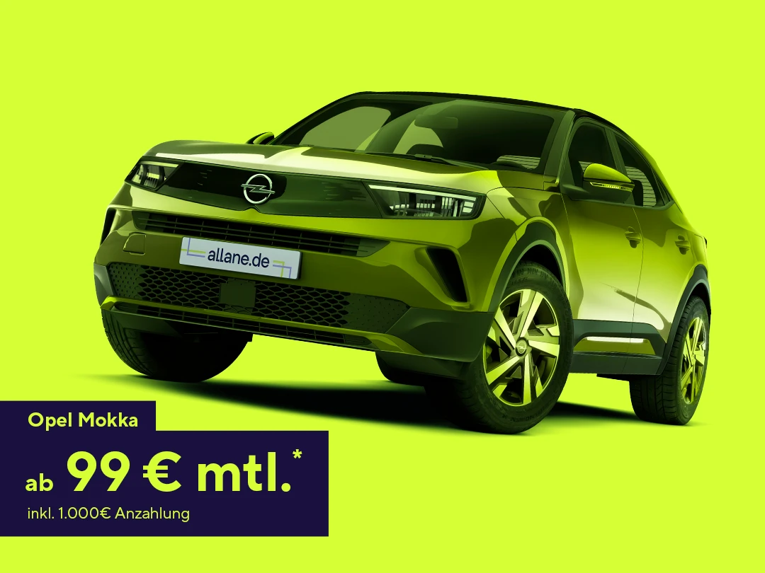 Opel Mokka ab 99 € mtl.*