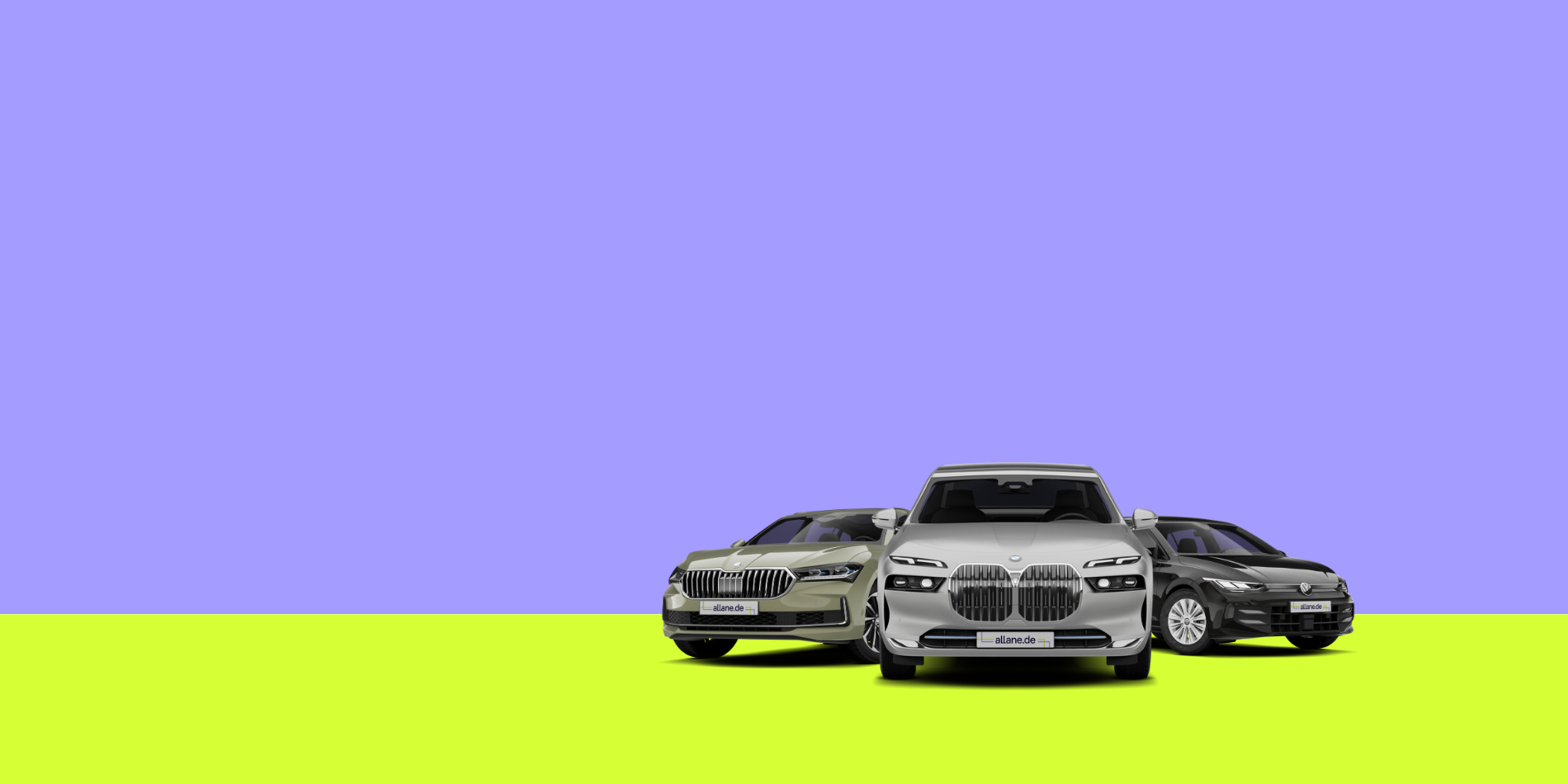 leise Autos: Skoda Superb, BMWi7, VW Golf