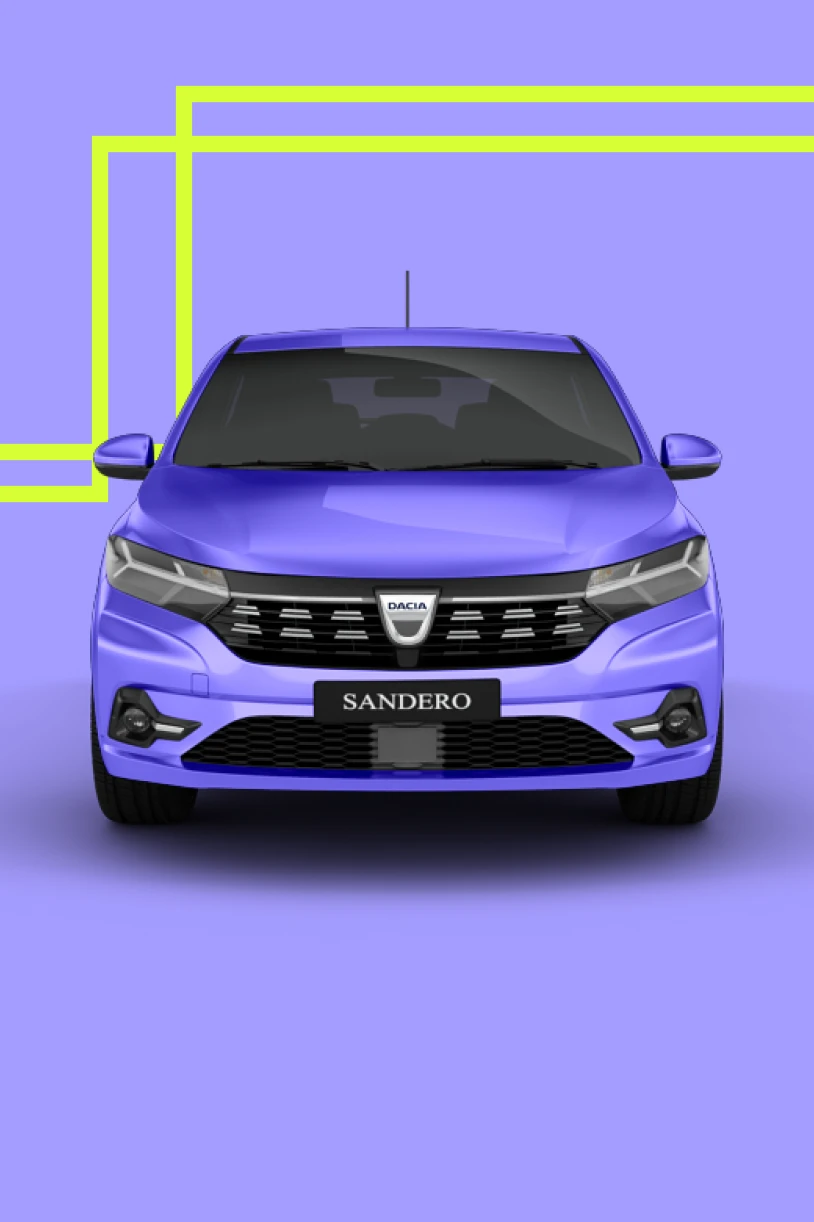 Dacia Sandero mit Allane Lanes