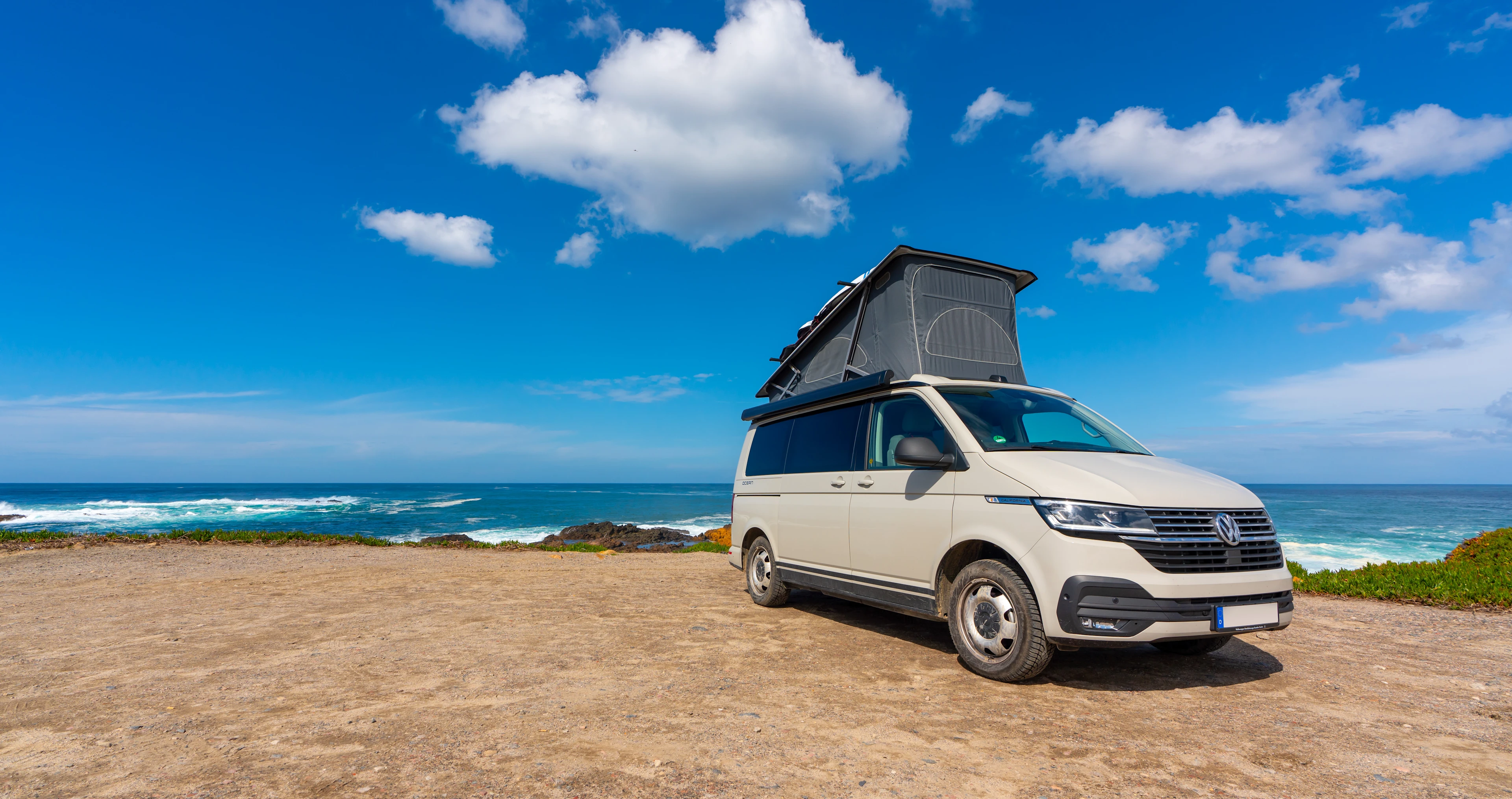 Volkswagen Campingbus mit Faltdach