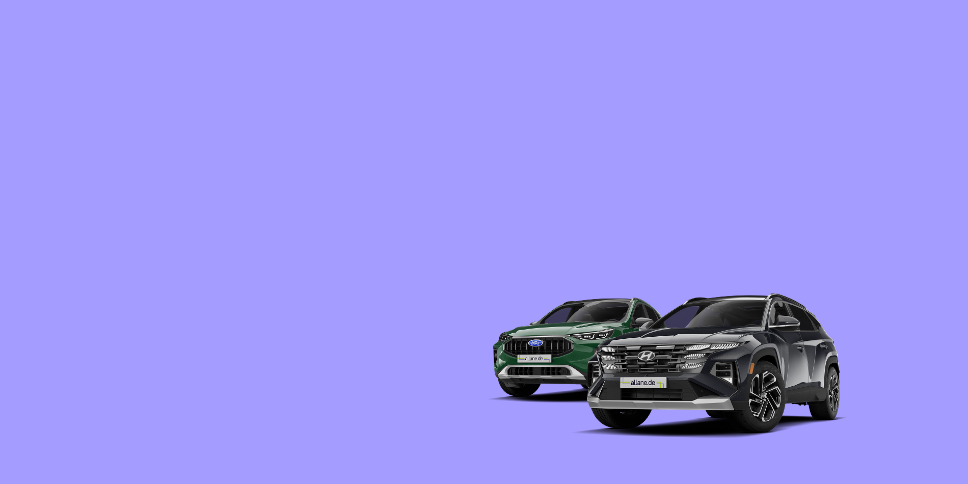 Ford Kuga und Hyundai Tucson