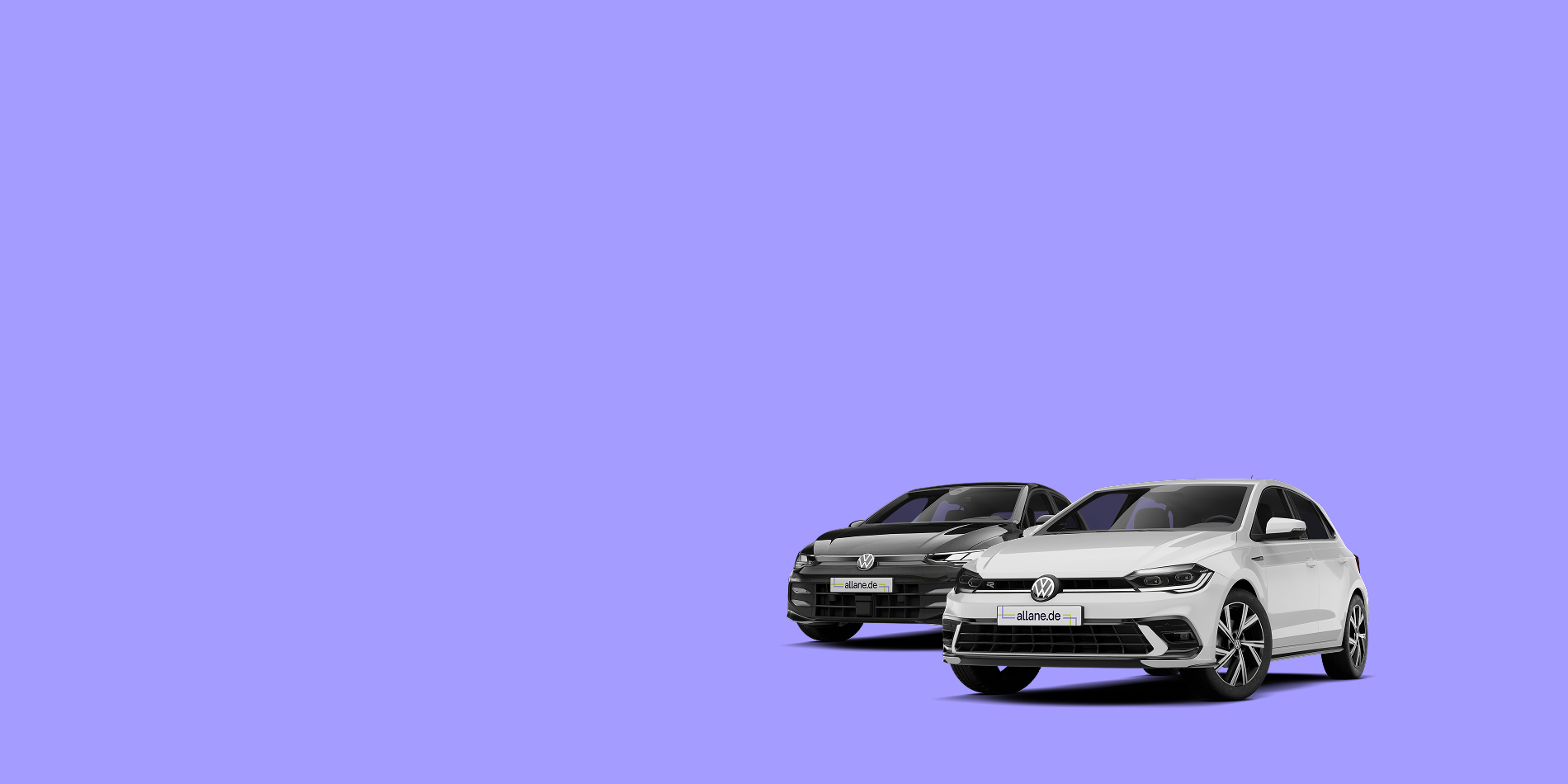 VW Golf neben VW Polo