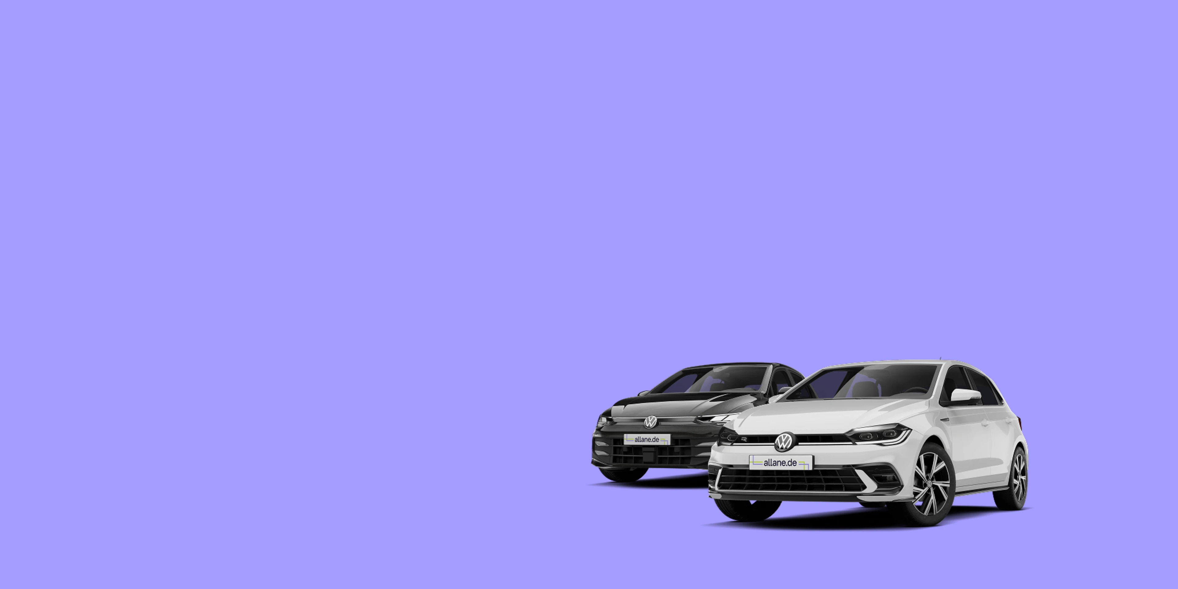 VW Golf neben VW Polo