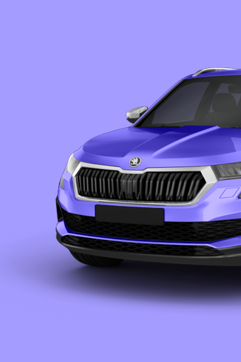 Skoda Automarke für Lagerfahrzeuge