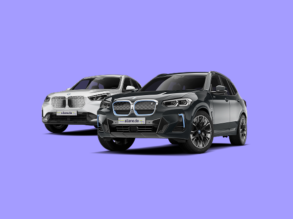 BMW ix1 neben BMW ix3