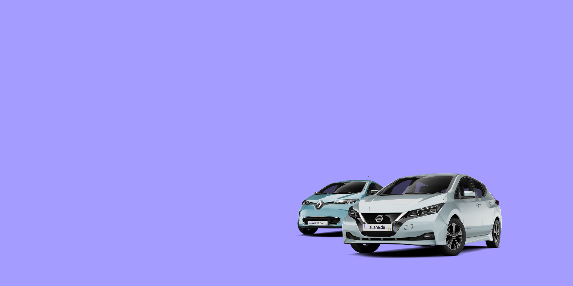 Renault Zoe neben Nissan Leaf