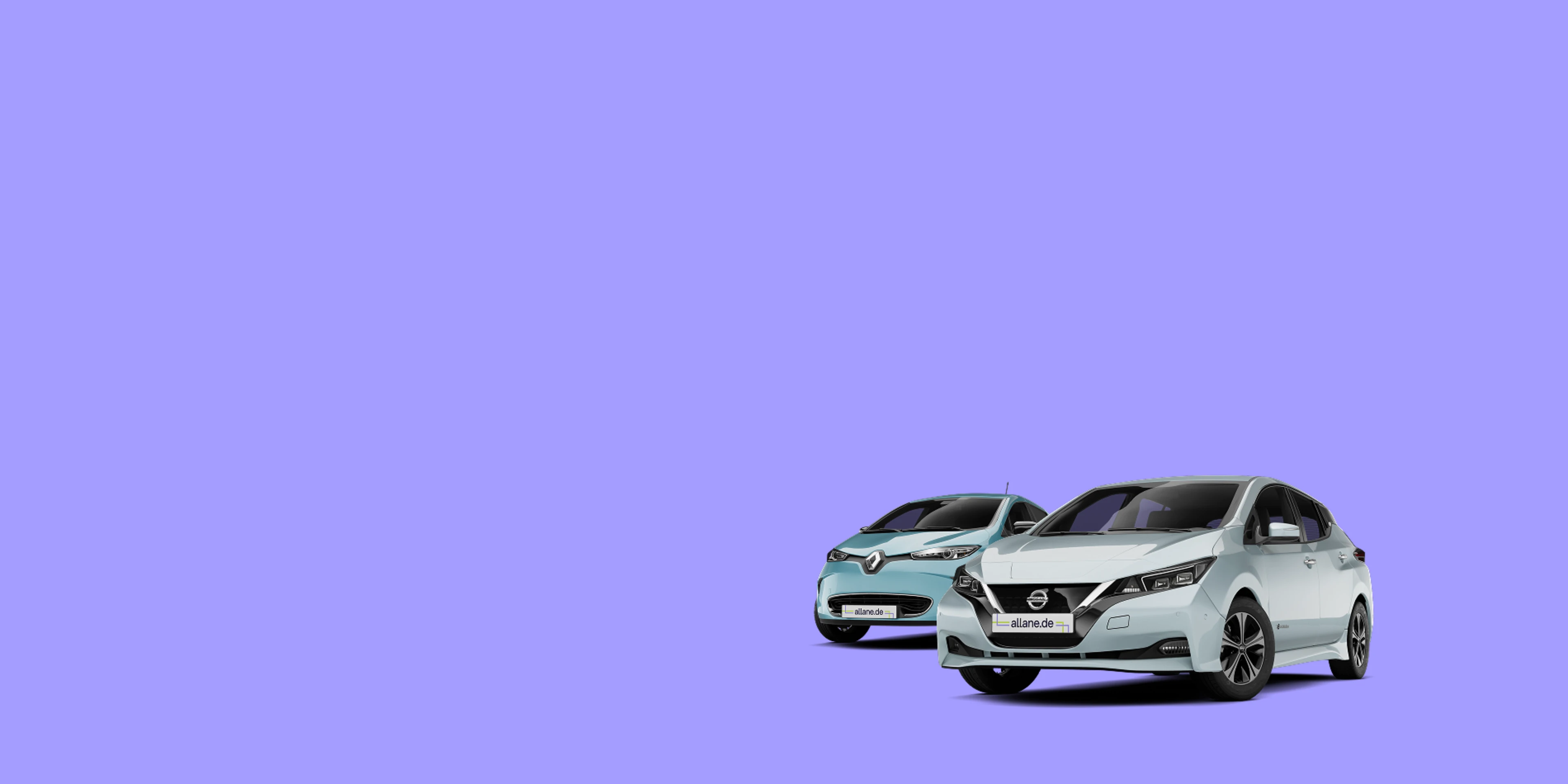 Renault Zoe neben Nissan Leaf