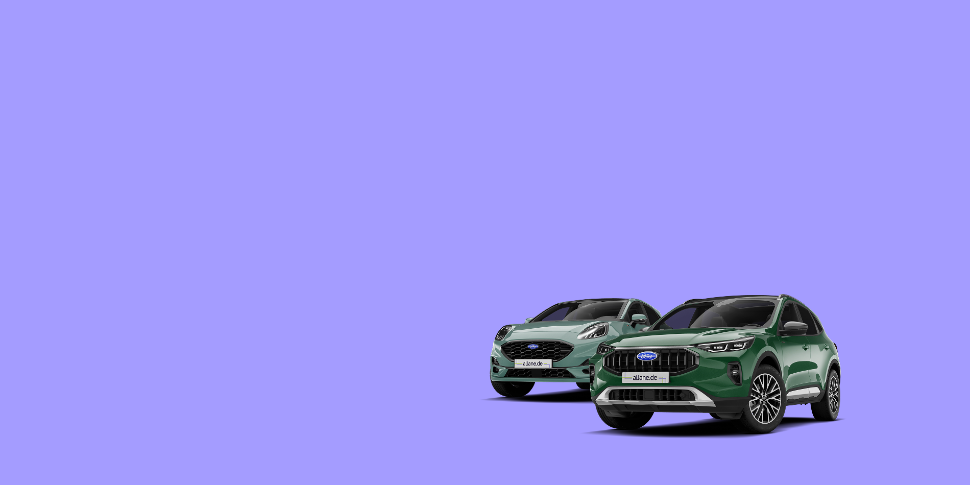 Ford Puma neben Ford Kuga 