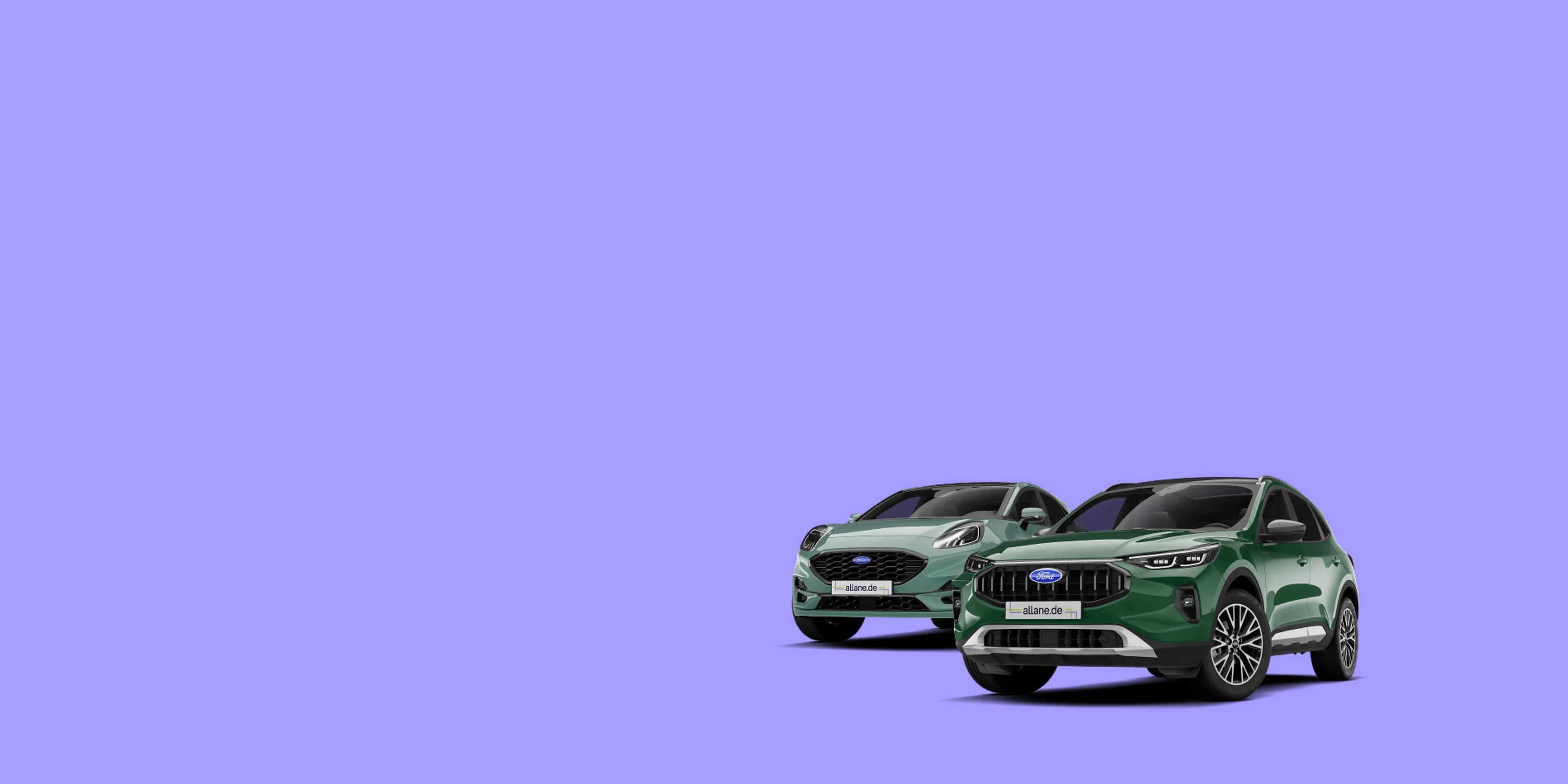 Ford Puma neben Ford Kuga