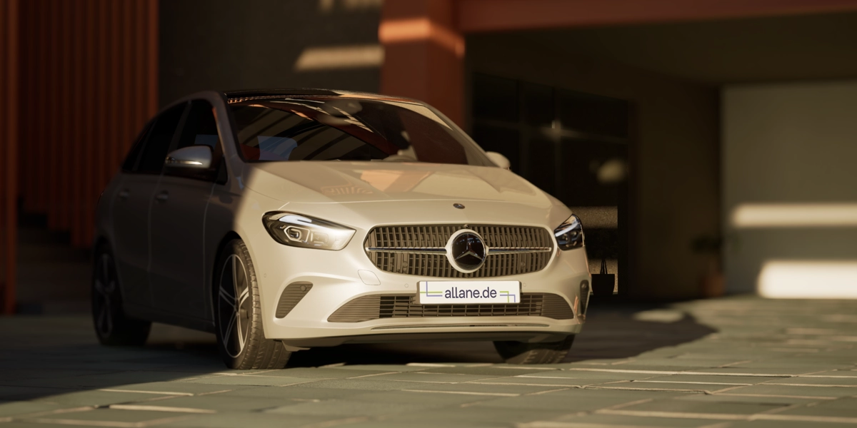 Mercedes B-Klasse in Grau 