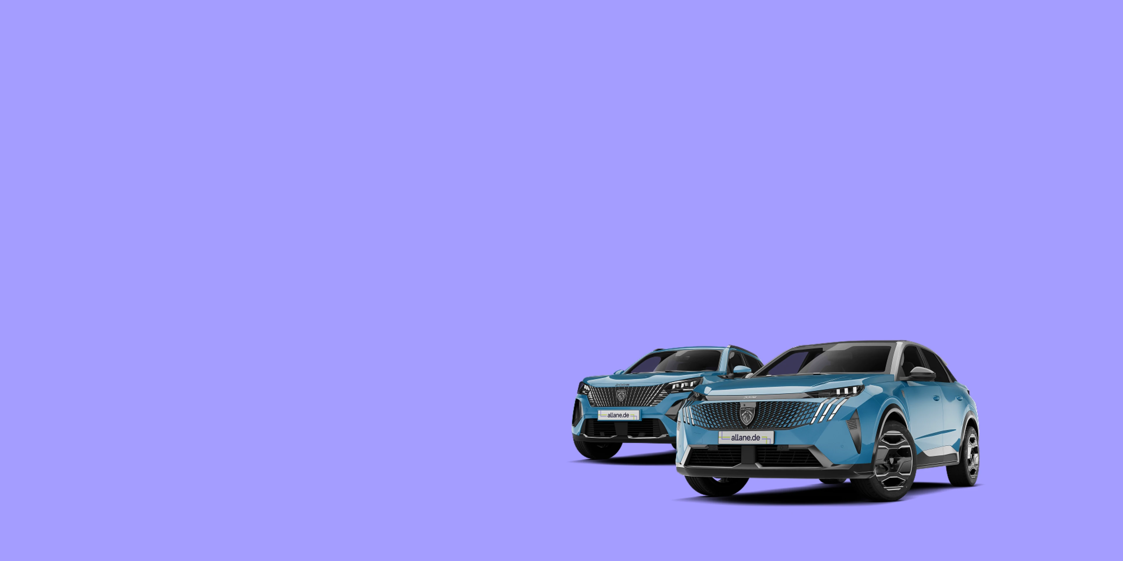 Peugeot 2008 neben Peugeot 3008