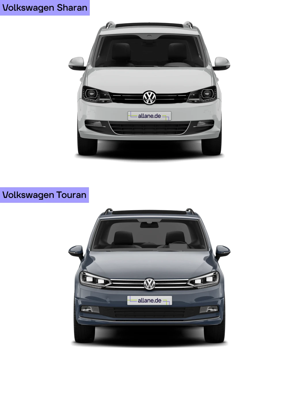 Touran Sharan Unterschied