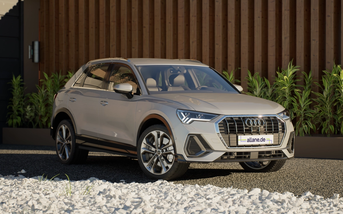 Audi q3 geparkt