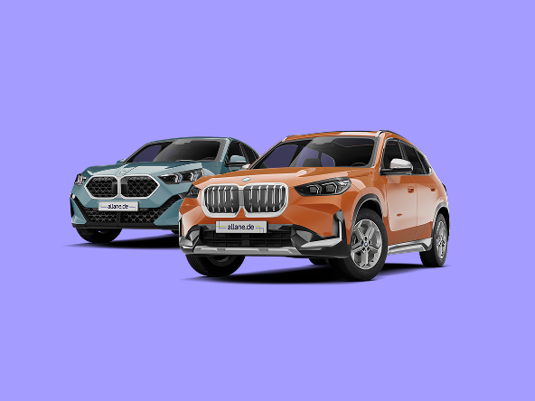 BMW X1 neben BMW X2