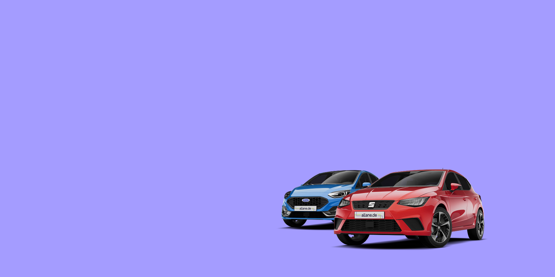 Ford Fiesta neben SEAT Ibiza