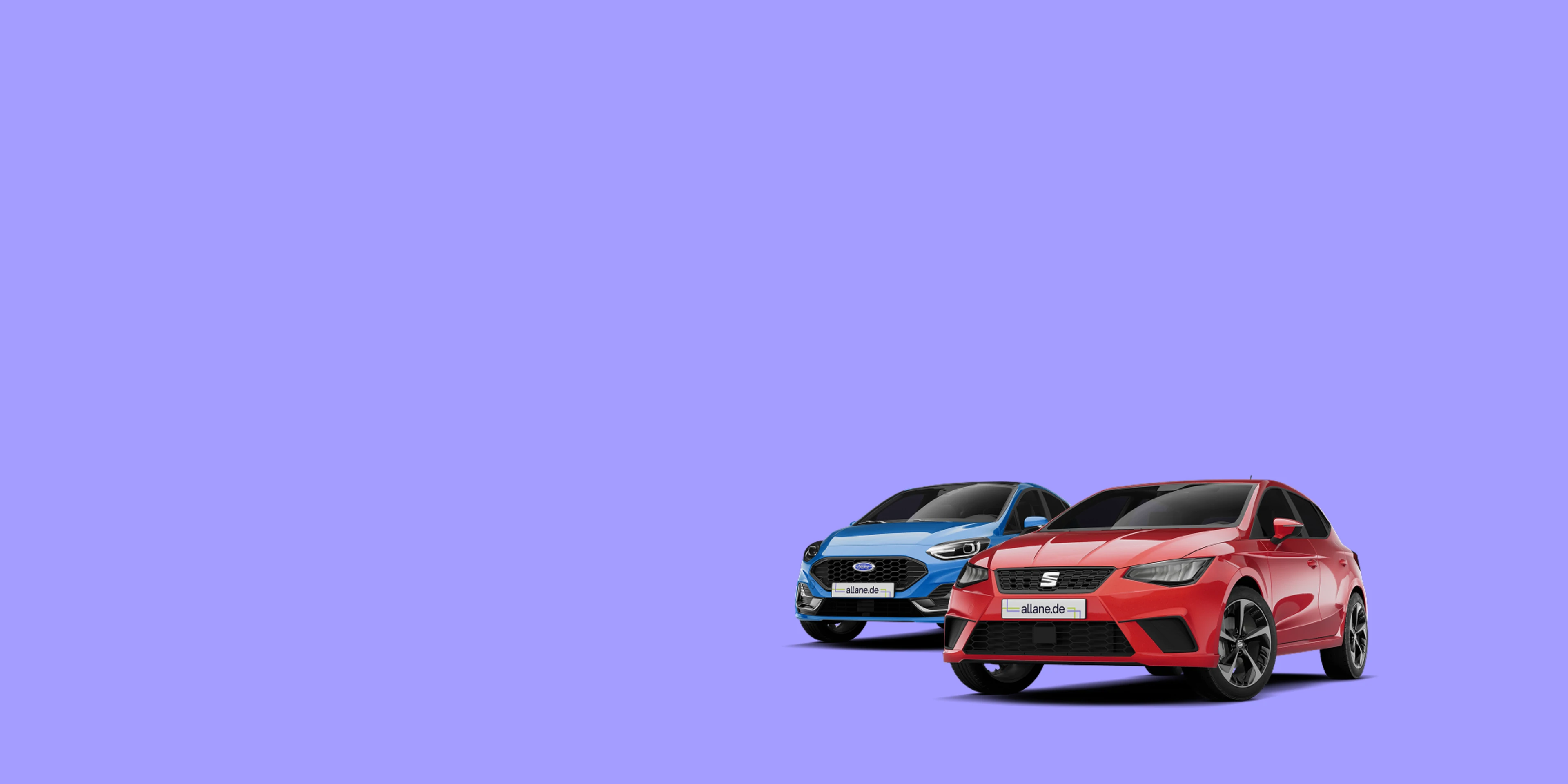 Ford Fiesta neben SEAT Ibiza