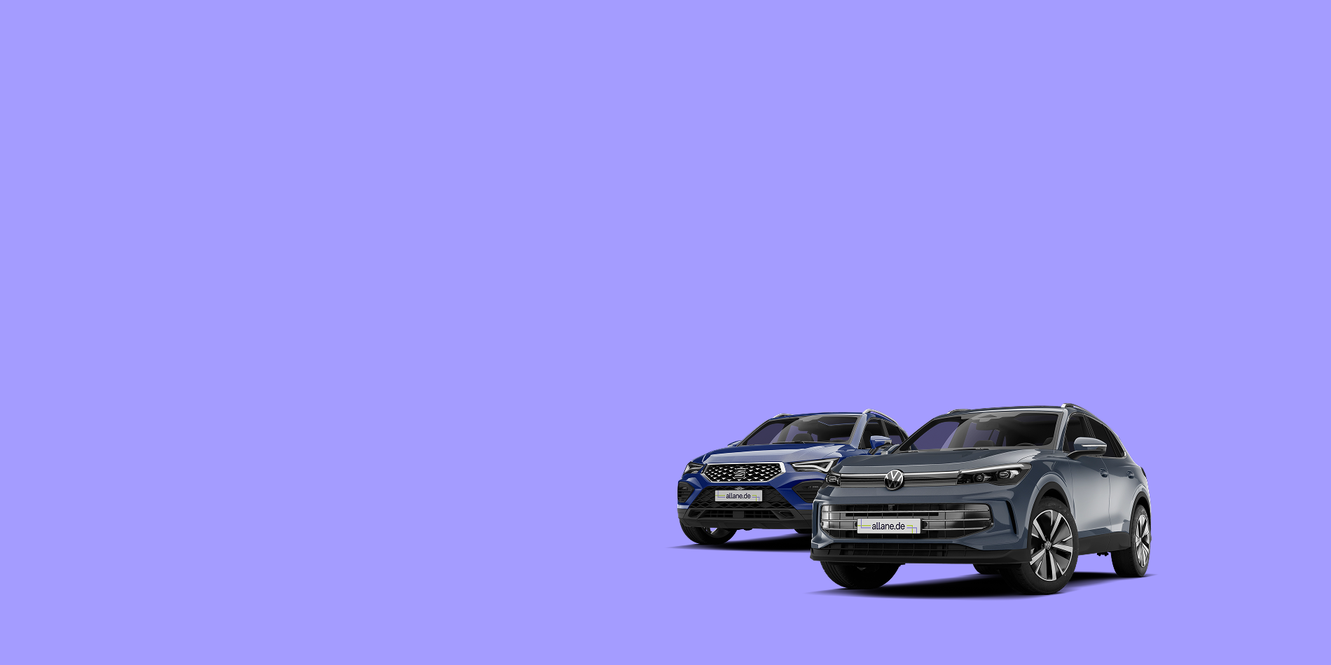 SEAT Ateca neben VW Tiguan