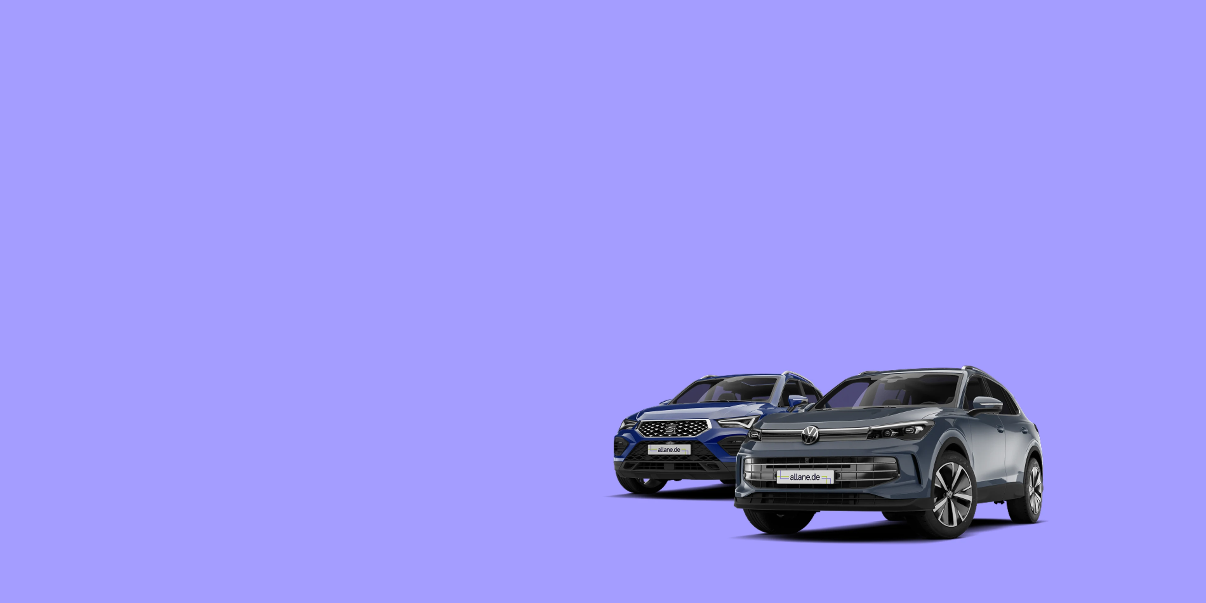 SEAT Ateca neben VW Tiguan