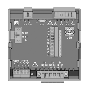 UMG 96RM-CBM Rueckansicht