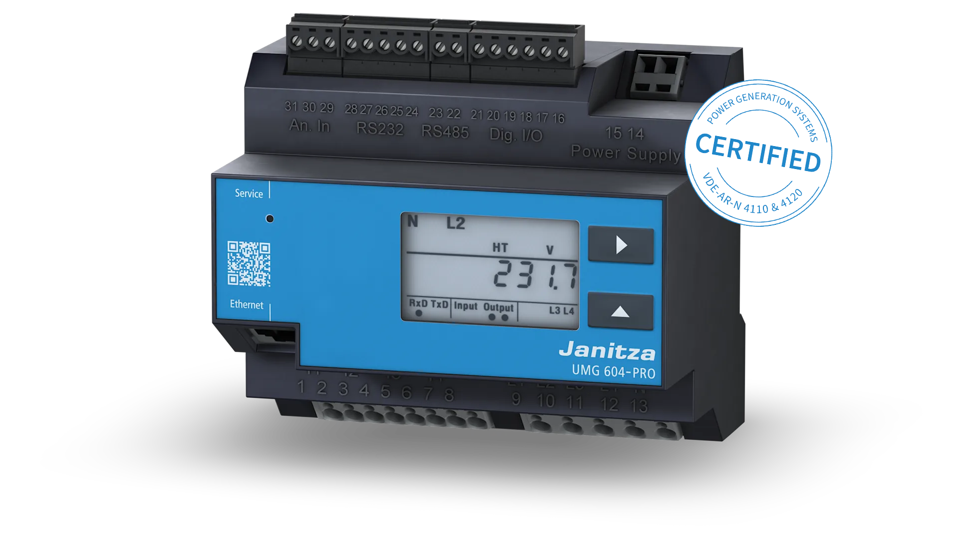UMG 604-PRO – Multifunctional meter for energy management