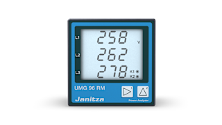 Janitza UMG 96RM Front S