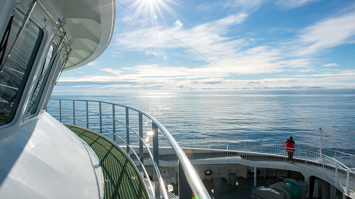 Enjoy a day at sea