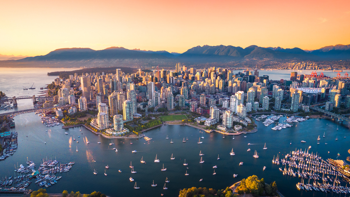 Disembark in Vancouver