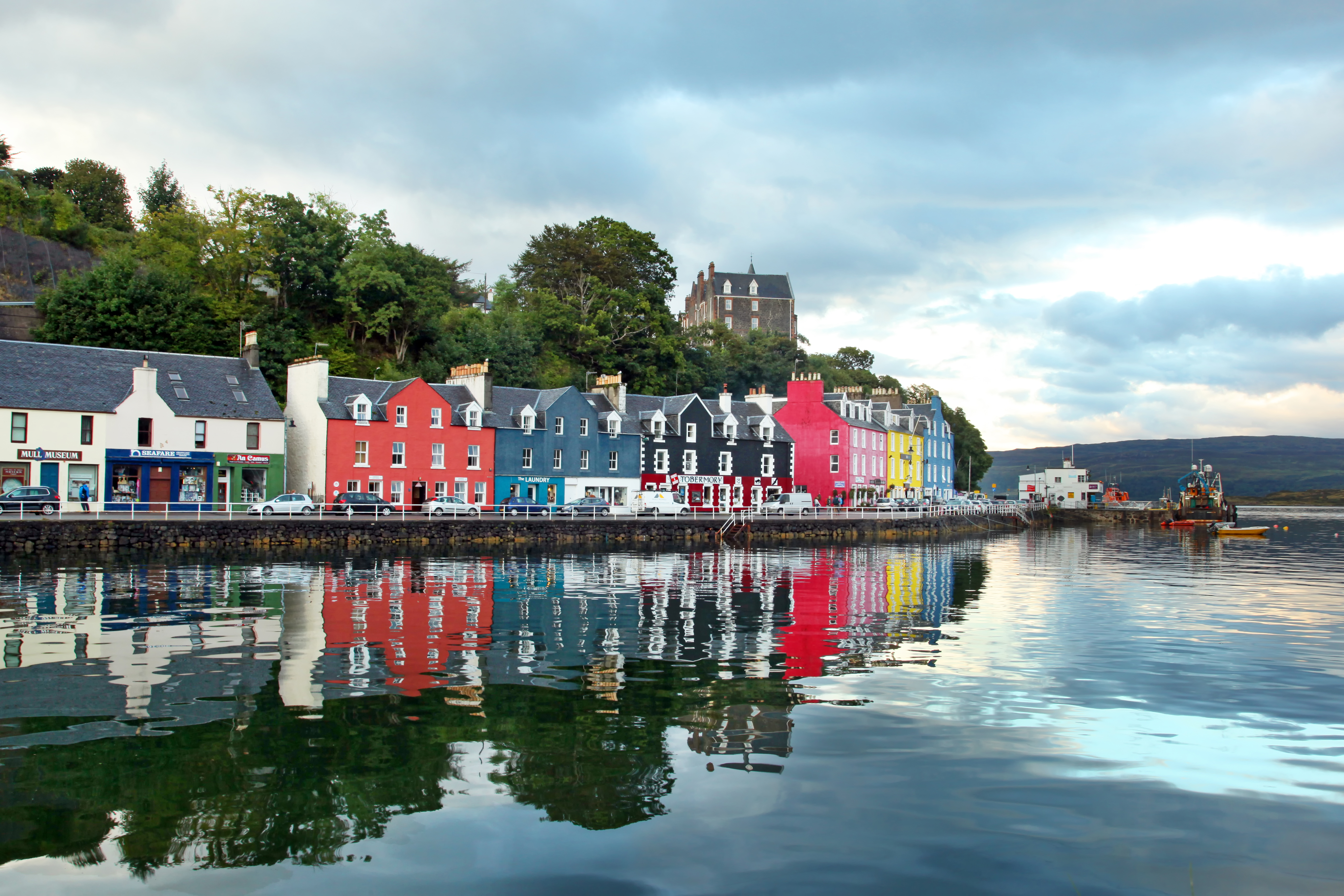 Mull’s colourful fishing port