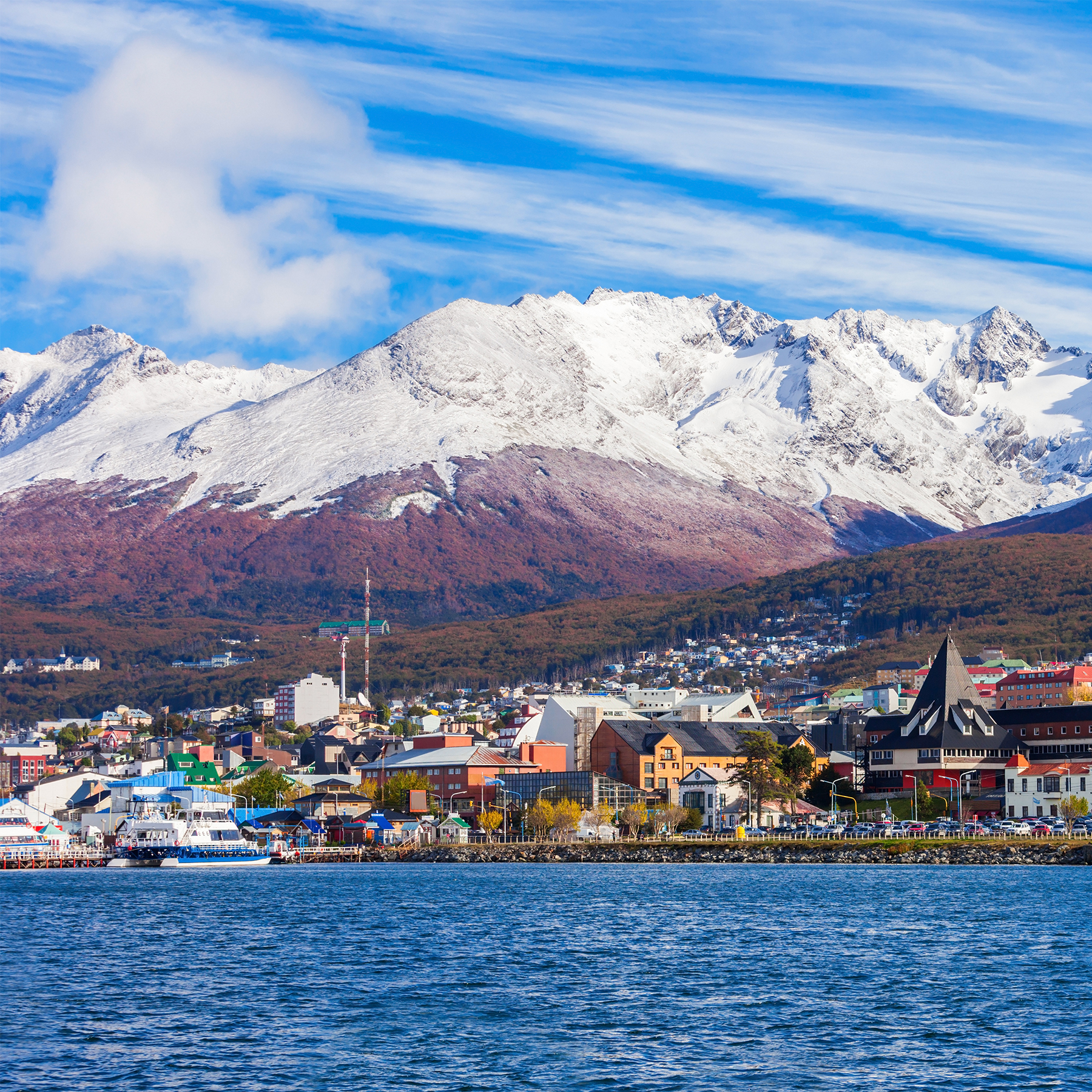Setting sail from Ushuaia