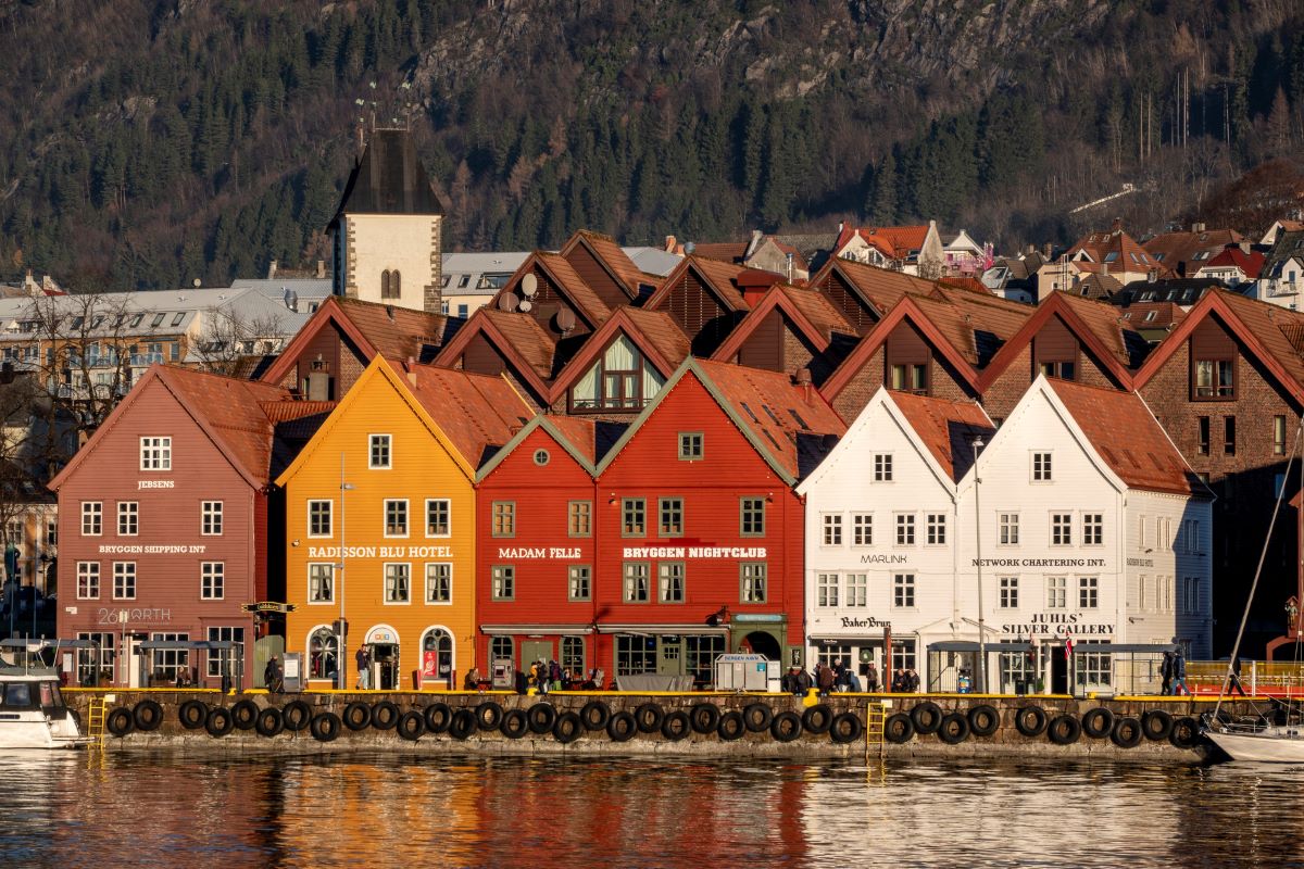 Disembark in Bergen