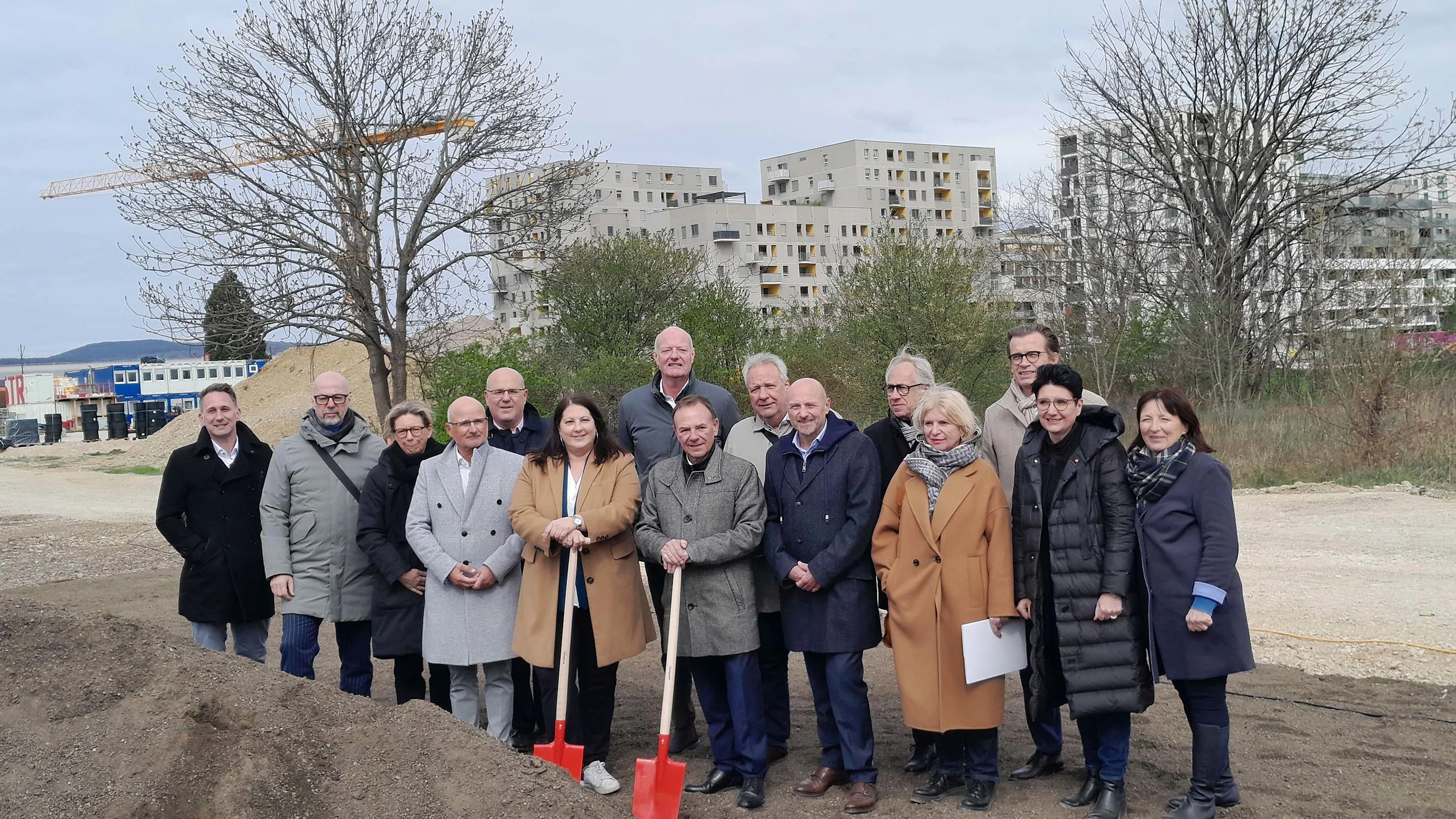 Meischlgasse Auftakt Quartiersentwicklung Foto: Gruppenfoto Meischlgasse Auftakt Quartiersentwicklung