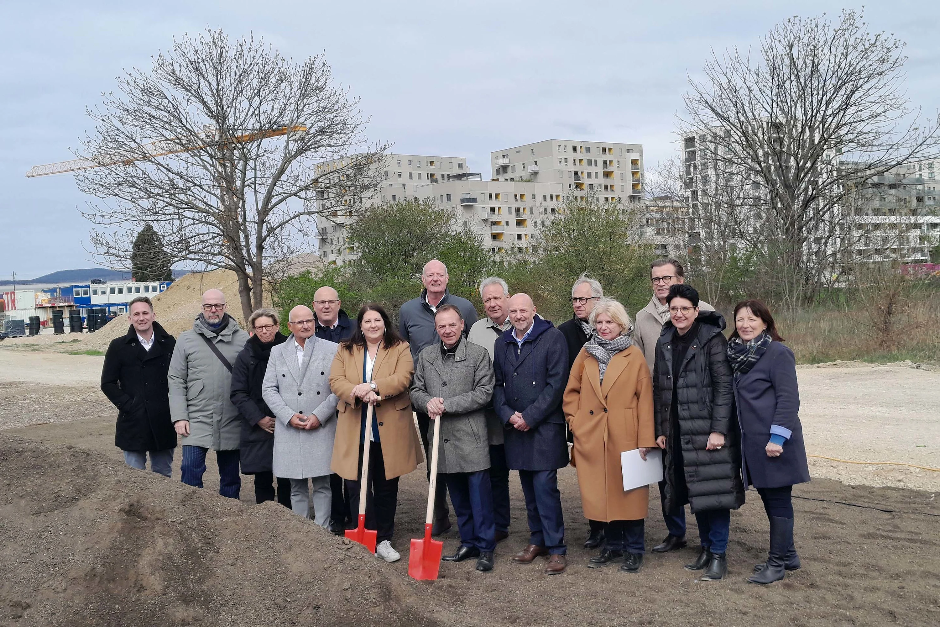 Meischlgasse Auftakt Quartiersentwicklung Foto: Gruppenfoto Meischlgasse Auftakt Quartiersentwicklung