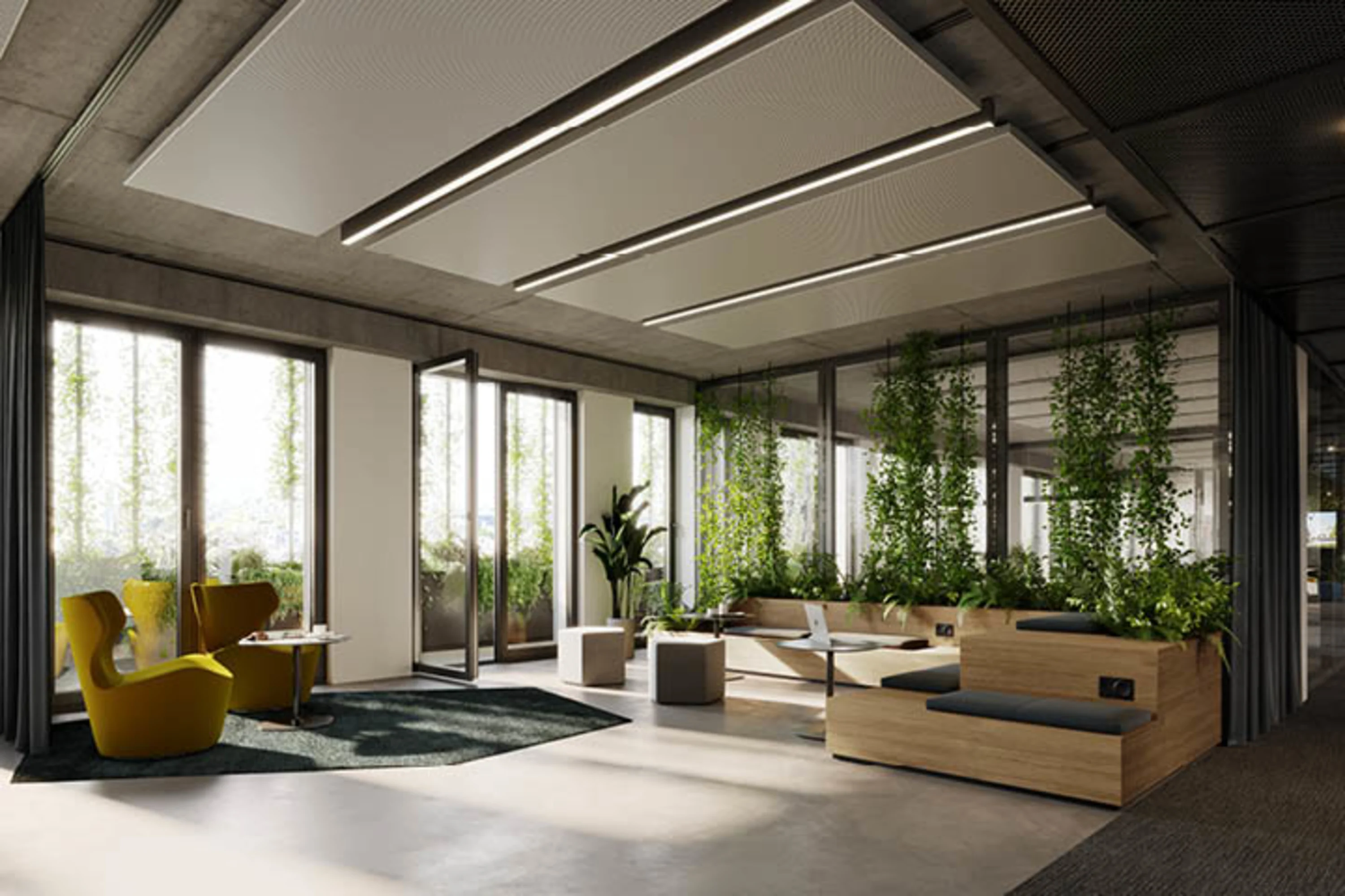 Hochwertig ausgestattet aus nachhaltigem Material - egal, welches Flächenkonzept gewünscht ist.