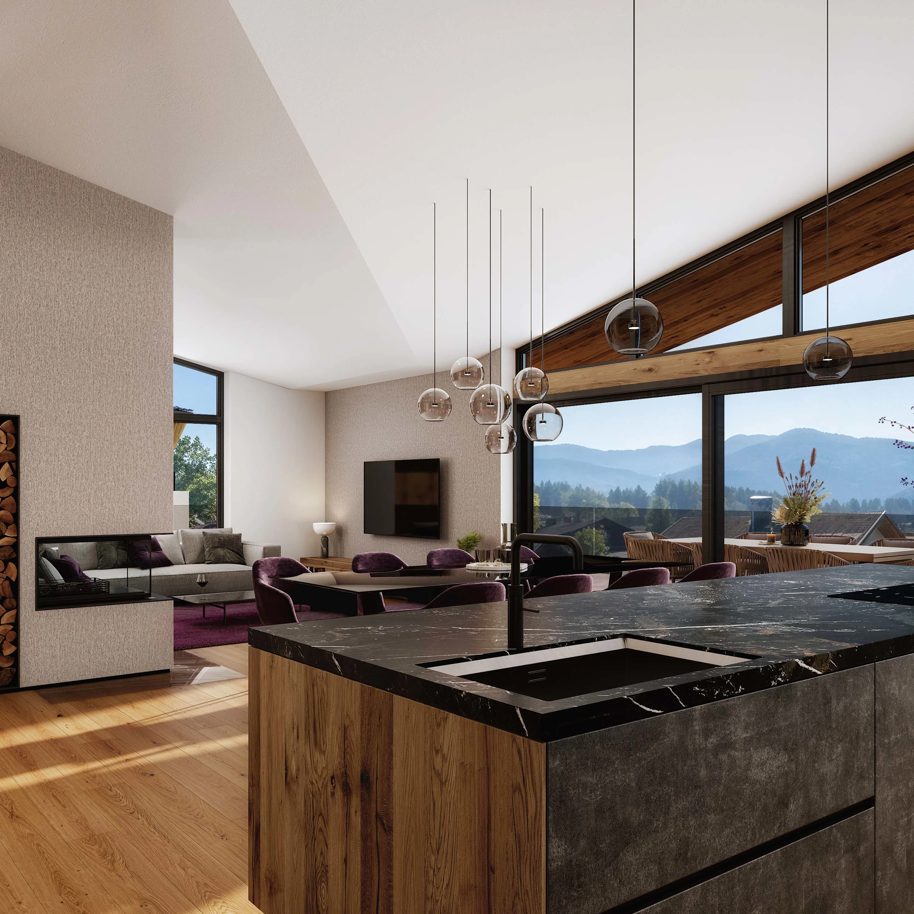 Foto: Ein neues Wohnbauprojekt SALVA entsteht in Westendorf in Tirol.