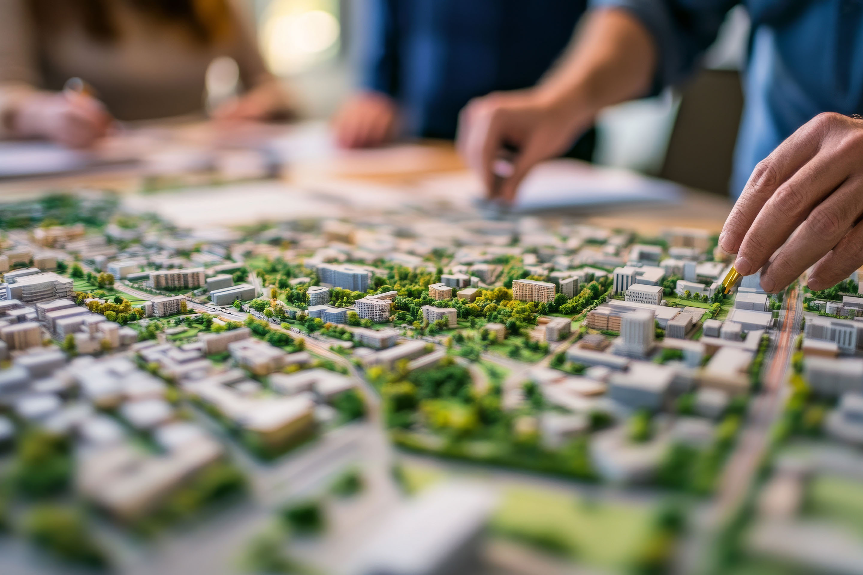 Foto: ein neues Stadtquartier für Wien Brigittenau