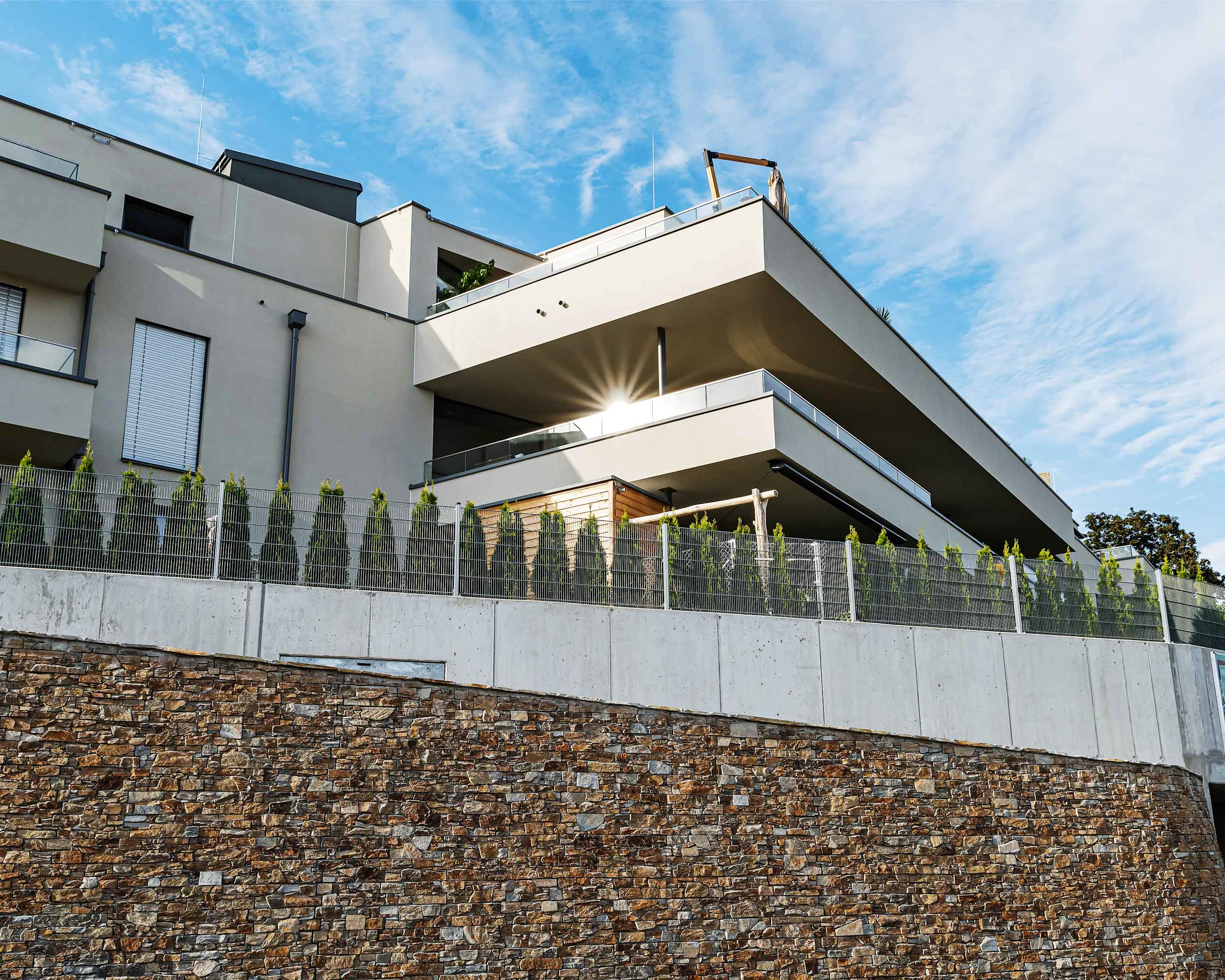 Foto: Weingartensiedlung Gartenwohnung Aussenansicht