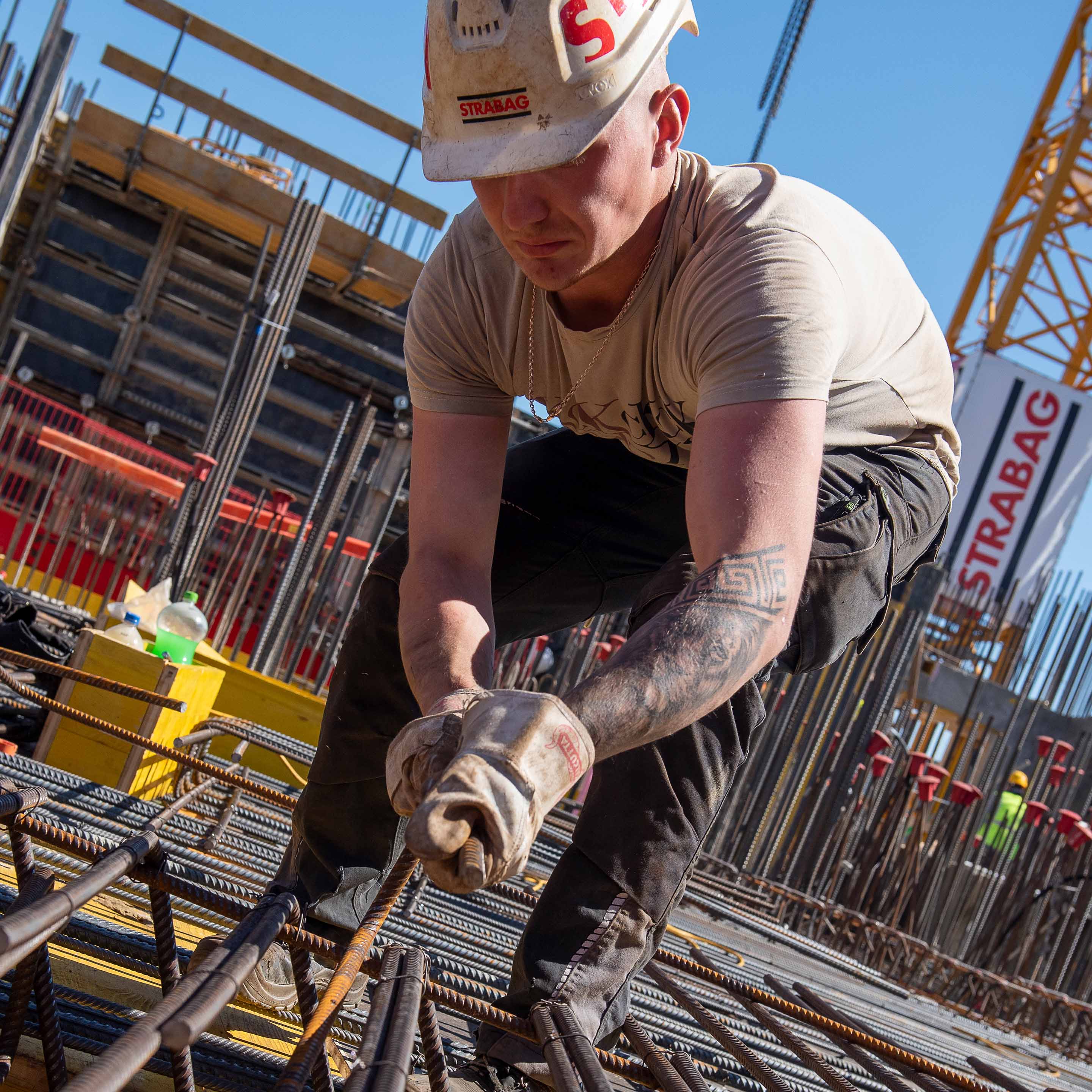 Work at the Weitblick construction site near Vienna’s Prater is progressing well.