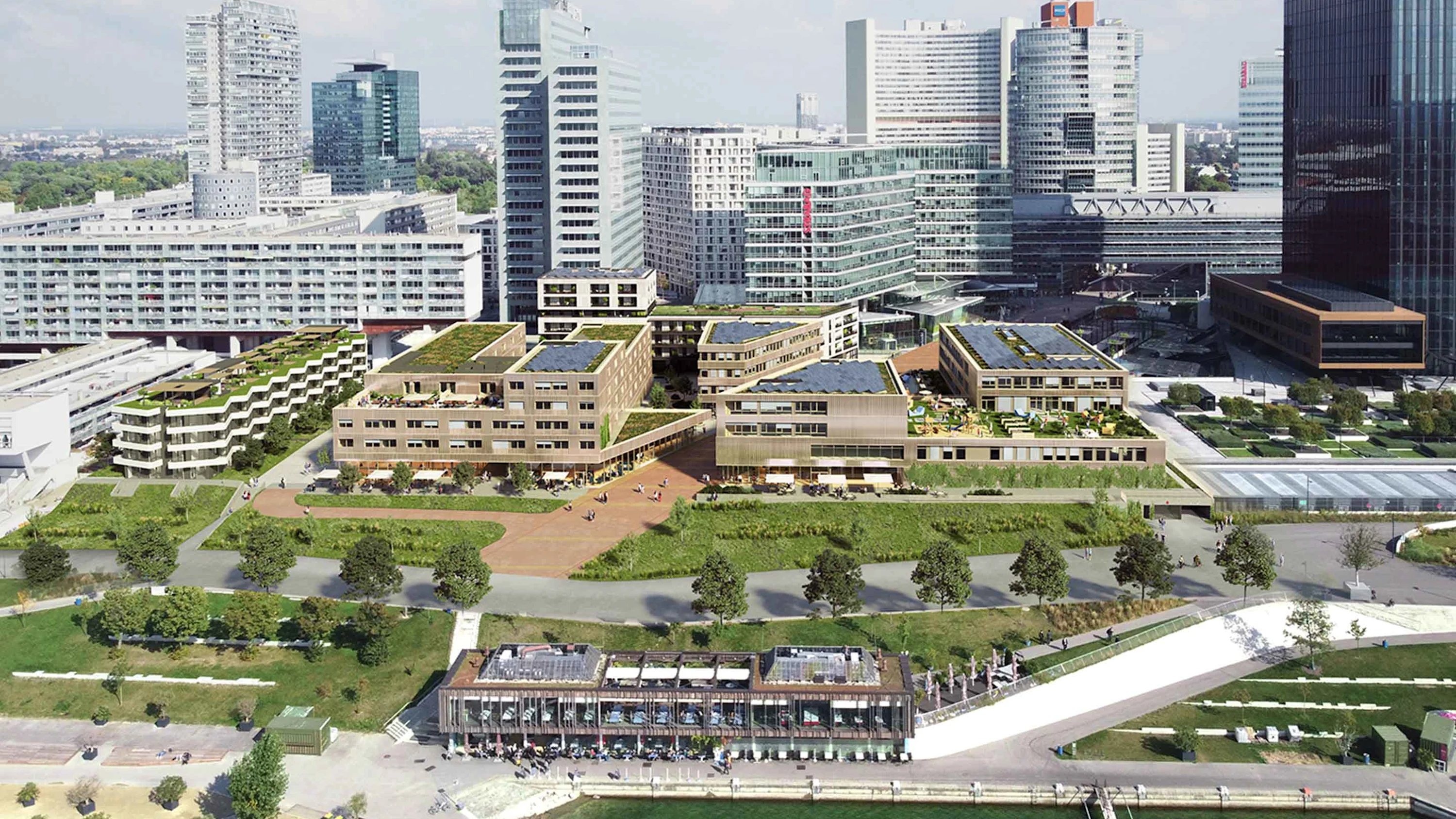 DC Waterline Photo: DC Waterline will be the new business district at the Danube Area