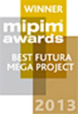 Mipim Award 2013 Logo: Mipim Award für das MILANEO in der Kategorie Best Future Mega Projects 2013